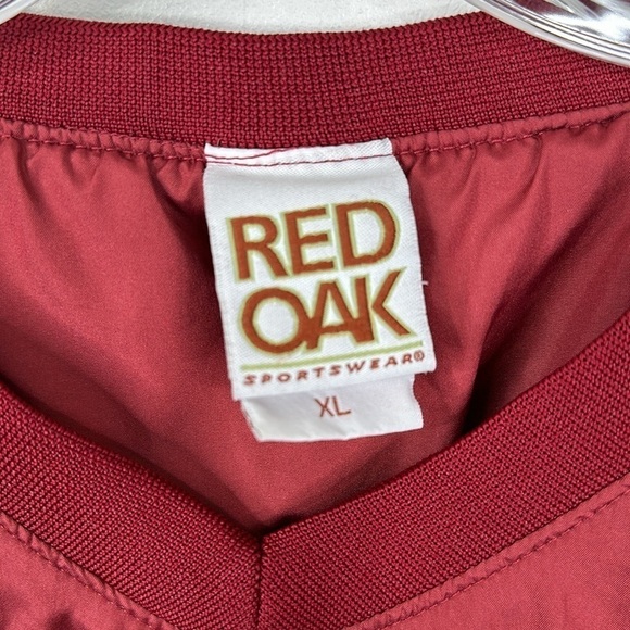 Red Oak Sportswear Men's Extra Large Oklahoma Sooners Pullover Windbreak Jacket - Picture 5 of 8